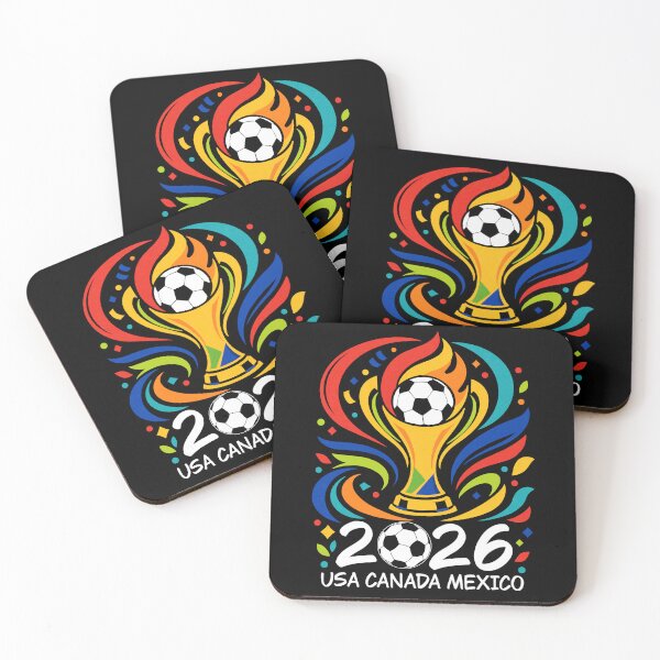 Item preview, World Soccer Tournament 2026 USA Canada Mexico Football Fan Pride designed and sold by FreshVibe Prints.