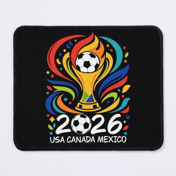 Item preview, World Soccer Tournament 2026 USA Canada Mexico Football Fan Pride designed and sold by FreshVibe Prints.