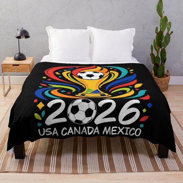 Item preview, World Soccer Tournament 2026 USA Canada Mexico Football Fan Pride designed and sold by FreshVibe Prints.