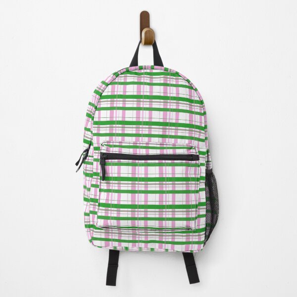 Item preview, Pink and Green Plaid Pattern designed and sold by daphsam.