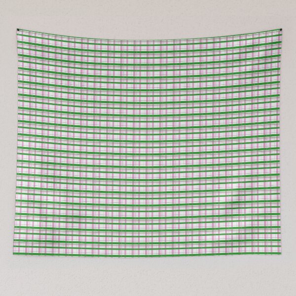Item preview, Pink and Green Plaid Pattern designed and sold by daphsam.