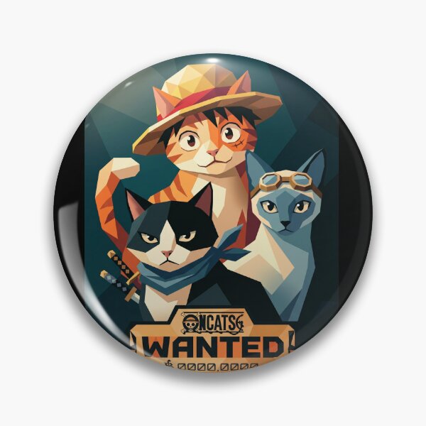 Item preview, Wanted Cat Poster | Geometric Adventurer Feline Art - Pirate/Western Style Pet Design designed and sold by TheCoolCatsMx.