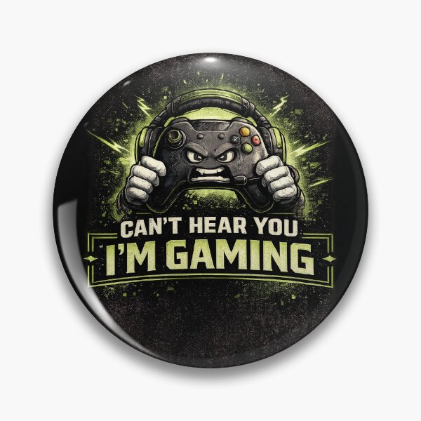 Item preview, Can't Hear You, I'm Gaming – Funny Gamer Controller Design designed and sold by MarketWolf.