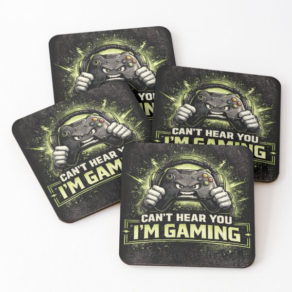 Item preview, Can't Hear You, I'm Gaming – Funny Gamer Controller Design designed and sold by MarketWolf.