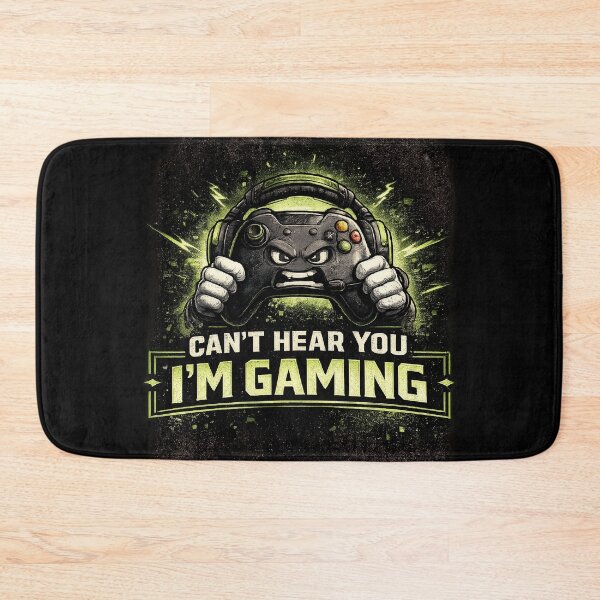 Item preview, Can't Hear You, I'm Gaming – Funny Gamer Controller Design designed and sold by MarketWolf.