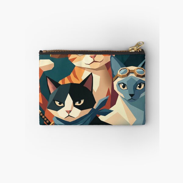 Item preview, Wanted Cat Poster | Geometric Adventurer Feline Art - Pirate/Western Style Pet Design designed and sold by TheCoolCatsMx.