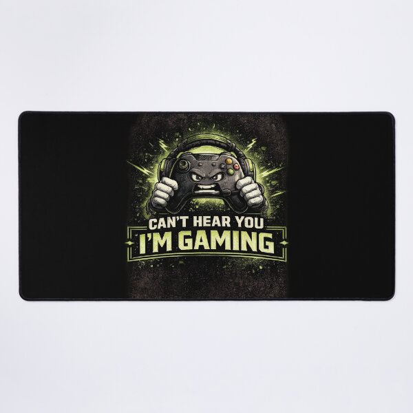 Item preview, Can't Hear You, I'm Gaming – Funny Gamer Controller Design designed and sold by MarketWolf.