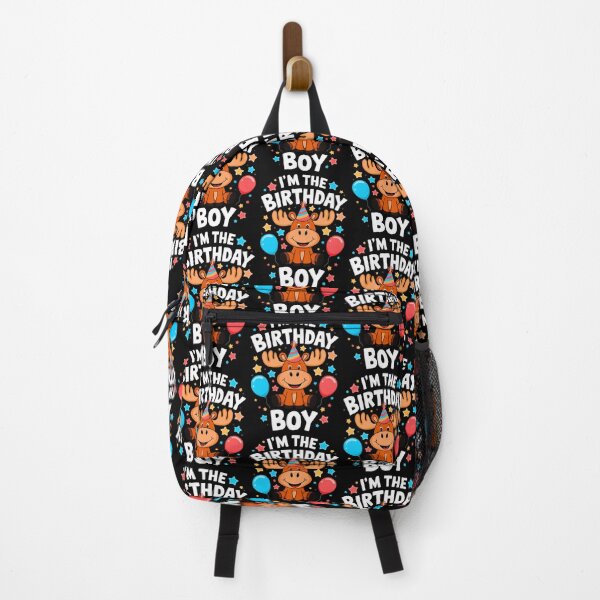 Item preview, Funny Moose Birthday Boy Bday Boys Girls Kids designed and sold by rafaeltto.