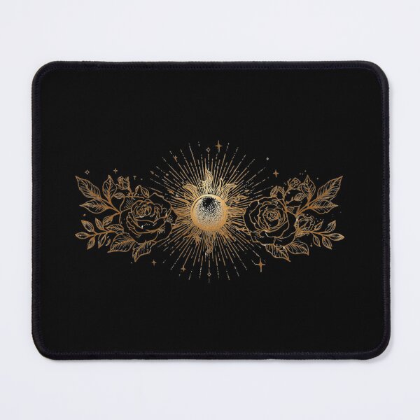 Item preview, Symmetrical Celestial Sunburst and Botanical Roses designed and sold by MoonSoul Studio.