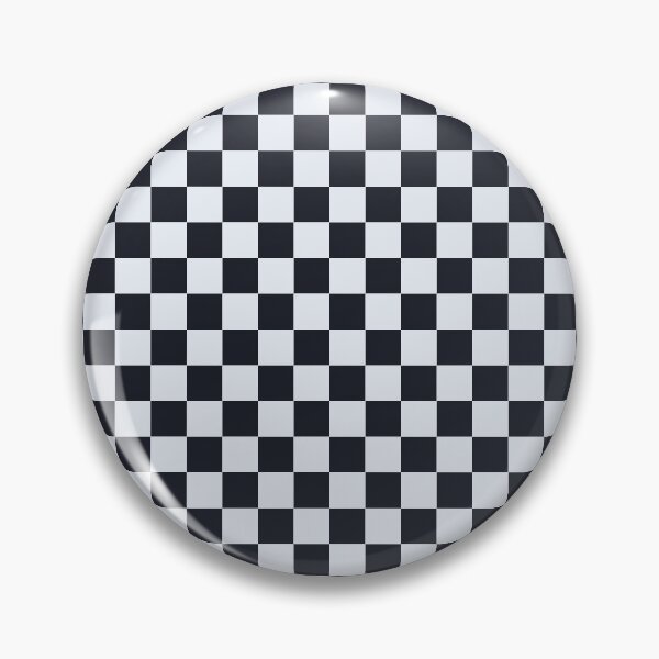 Item preview, Dark blue & coconut white checkered designed and sold by Mint + Midnight.