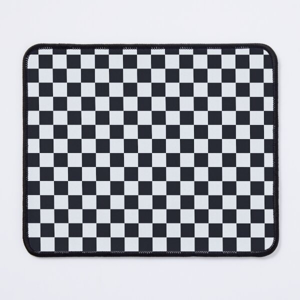 Item preview, Dark blue & coconut white checkered designed and sold by Mint + Midnight.