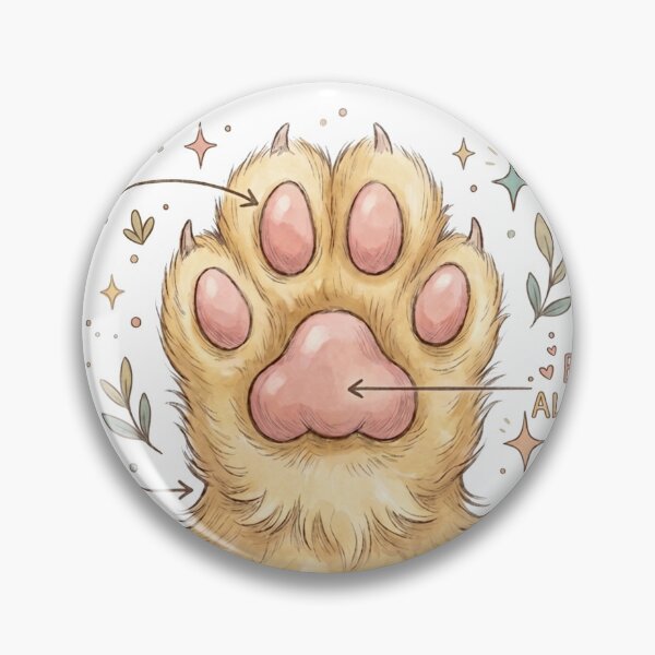 Item preview, Cute Cat Paw Astrology - The Floofy Oracle designed and sold by Spiritualwall.