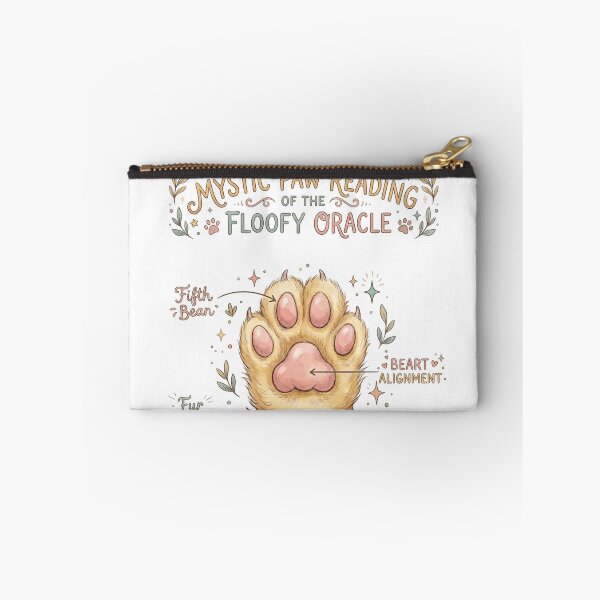 Item preview, Cute Cat Paw Astrology - The Floofy Oracle designed and sold by Spiritualwall.