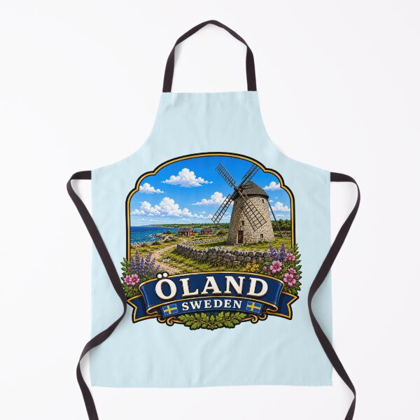 Item preview, Öland, Sweden - Coastal Windmill designed and sold by Myra365Art.
