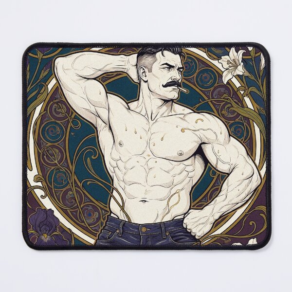 Item preview, Tom of Finland Style Muscle Flex designed and sold by ZhivanCrimson.