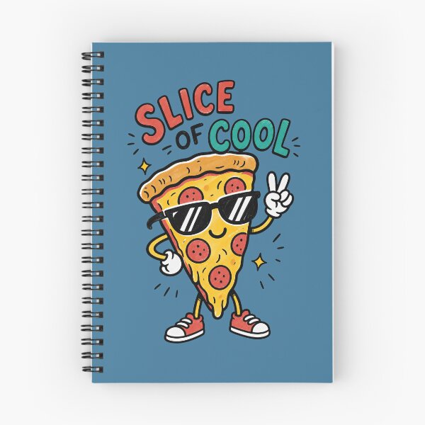 Item preview, Cool Pizza Slice Character Sunglasses Retro Graphic Design designed and sold by GiggleTime.