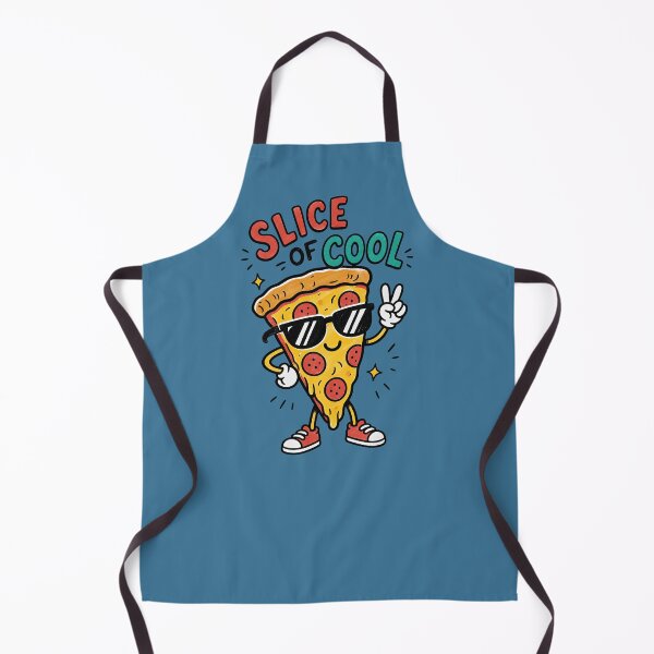 Item preview, Cool Pizza Slice Character Sunglasses Retro Graphic Design designed and sold by GiggleTime.