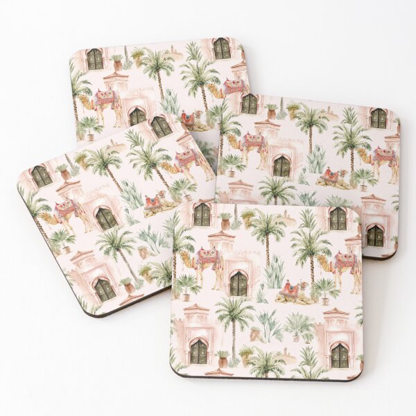 Item preview, Blush Moroccan Oasis Seamless Pattern designed and sold by Ioanna-Studio.
