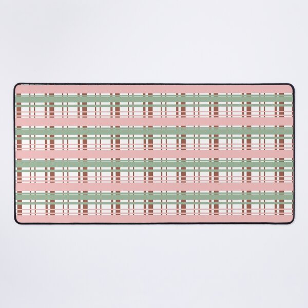 Item preview, Sage Green and Blush Pink Plaid Pattern designed and sold by daphsam.