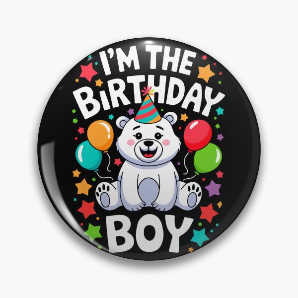 Item preview, Funny Polar Bear Birthday Boy Bday Boys Girls Kids designed and sold by rafaeltto.