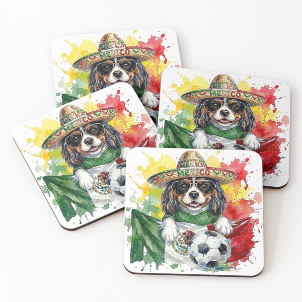 Item preview,  Tri Cavalier King Charles World Cup Mexico Suppawter designed and sold by The Suppawters.