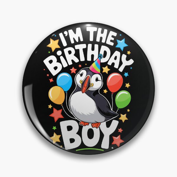 Item preview, Funny Puffin Birthday Boy Bday Boys Girls Kids designed and sold by rafaeltto.