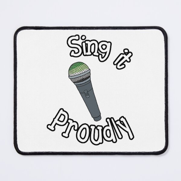Item preview, Pride Mic - Aro / Aromantic designed and sold by CrimsonAdri.