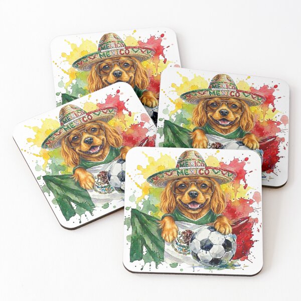 Item preview, Ruby Cavalier King Charles World Cup Mexico Suppawter designed and sold by The Suppawters.