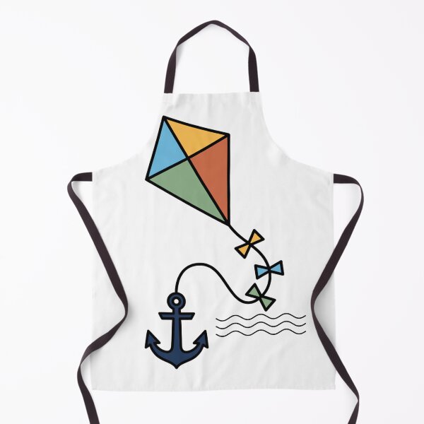 Item preview, Minimalist Anchor Kite Design | Freedom Needs Grounding Art designed and sold by PrintTycoon.
