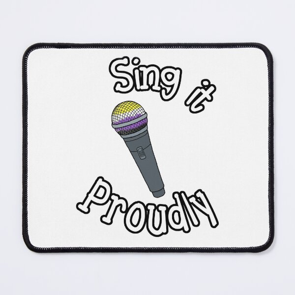 Item preview, Pride Mic - Nonbinary designed and sold by CrimsonAdri.
