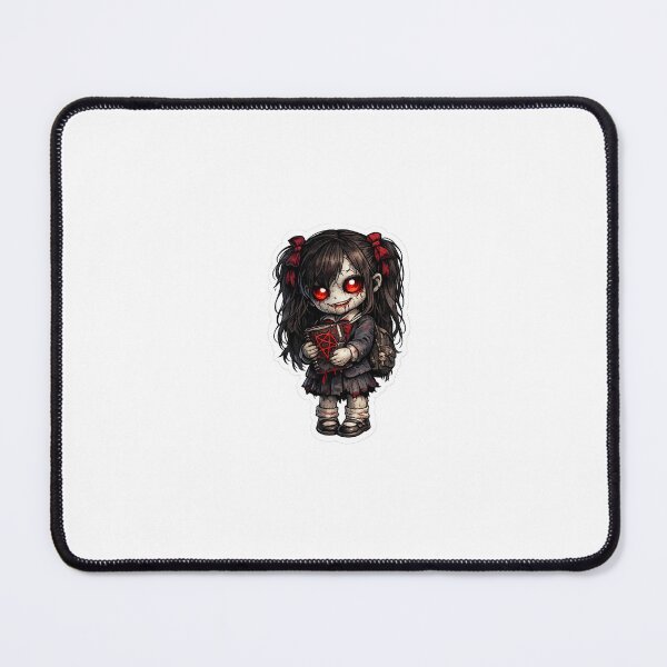 Item preview, Creepy Anime Schoolgirl Zombie Sticker Art designed and sold by tommytvkids.