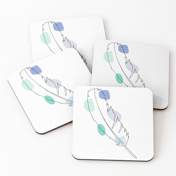 Item preview, Pastel Abstract Pebbles with Hand-Drawn Lines | Modern Minimalist Artwork designed and sold by CorAleArt.