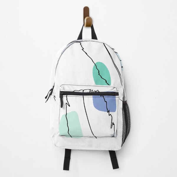 Item preview, Pastel Abstract Pebbles with Hand-Drawn Lines | Modern Minimalist Artwork designed and sold by CorAleArt.