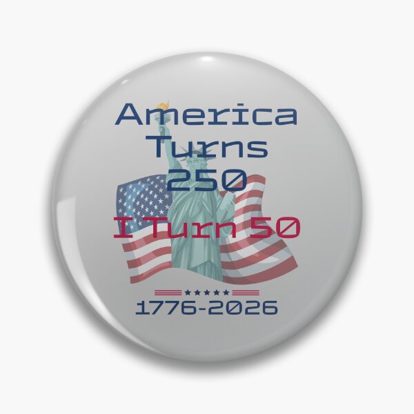 Item preview, America Turns 250 I Turn 50, 50th Birthday Gift In 2026, Born in 1976 designed and sold by WearFine.