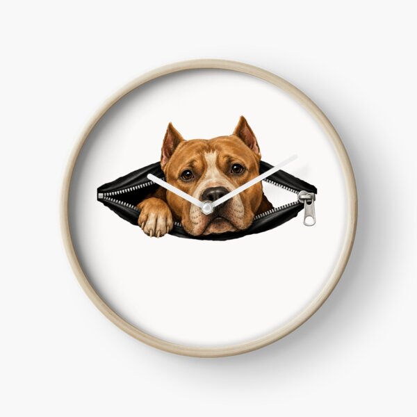 Item preview, Pitbull Looking Out  designed and sold by freshwear design.