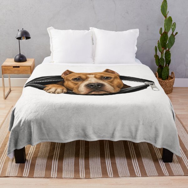 Item preview, Pitbull Looking Out  designed and sold by freshwear design.