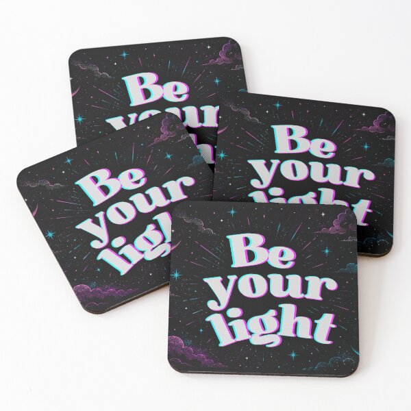 Item preview, Be Your Light Inspirational Cosmic Motivation designed and sold by Fei Long Design Hub.