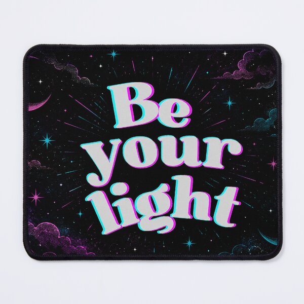 Item preview, Be Your Light Inspirational Cosmic Motivation designed and sold by Fei Long Design Hub.