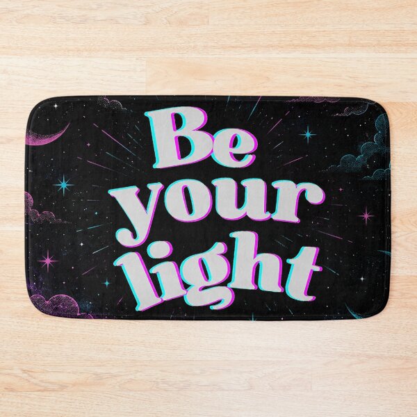 Item preview, Be Your Light Inspirational Cosmic Motivation designed and sold by Fei Long Design Hub.