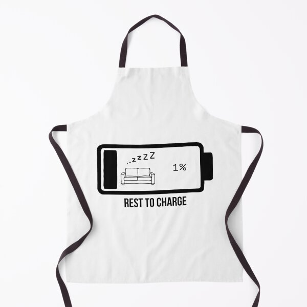 Item preview, Minimalist Battery 1% | Rest to Recharge designed and sold by PrintTycoon.