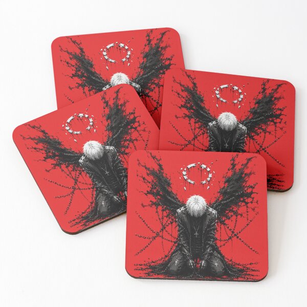 Item preview, Broken Fallen Angel – Red and Black Dark Anime Aesthetic designed and sold by saamessart.