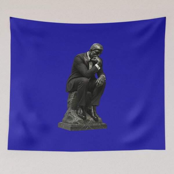 Item preview, The Tuxedo Thinker designed and sold by Unreasonableart.