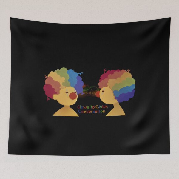 Item preview, Clown to clown conversation designed and sold by Asutip.