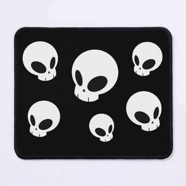 Item preview, Collection of cute floating skulls designed and sold by AngelPainter.