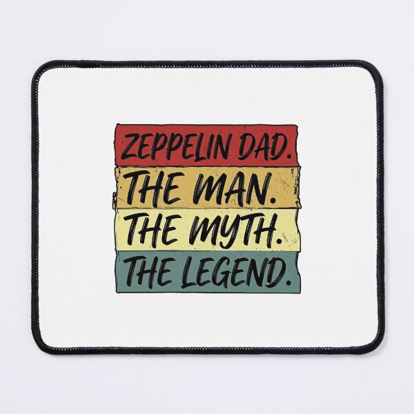 Item preview, Retro Zeppelin Dad The Man The Myth The Legend Vintage designed and sold by Grace-Cop.