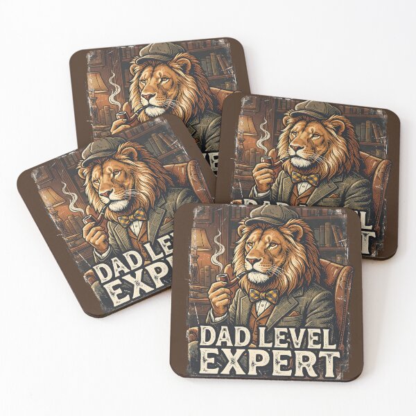 Item preview, Dad Level Expert Lion designed and sold by Hnd-Design.