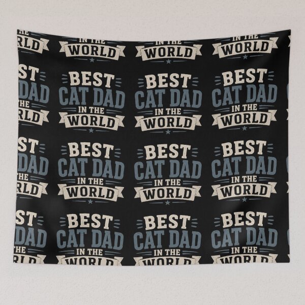 Item preview, Best Cat Dad In The World  designed and sold by Hornace88studio .