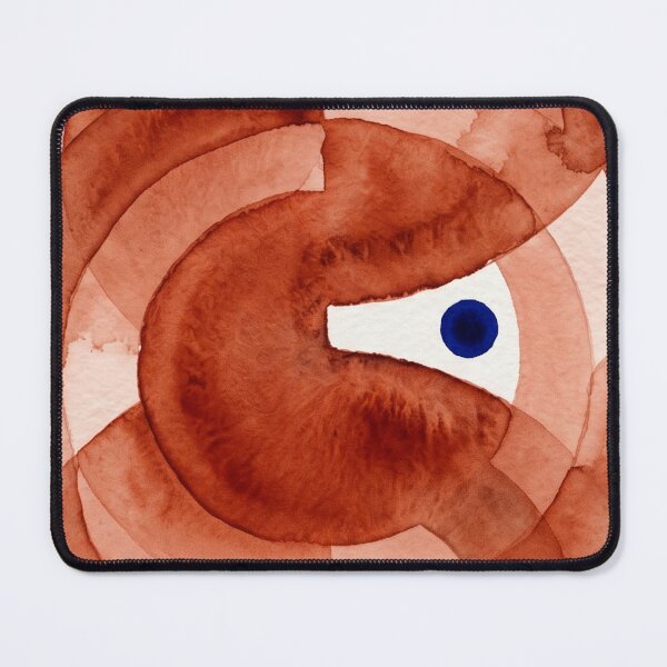 Item preview, Abstract Watercolor Geometric Wall Art, Modern Boho Eyes Print designed and sold by MoonOpuluna.