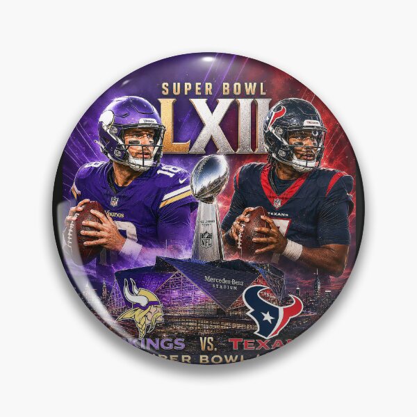 Item preview, SUPERBOWL LXII - Vikings vs Texans  2028 designed and sold by DBM Photo Art 1.