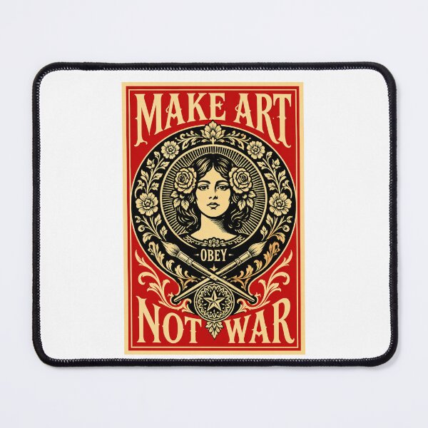 Item preview, Make Art Not War New Design Style  designed and sold by Maroaly.